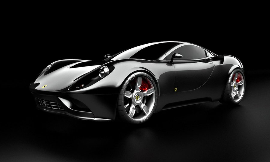 2007 Ferrari Dino Concept Design by Ugur Sahin