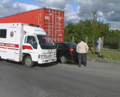 Aveo Crashed KaMAZ
