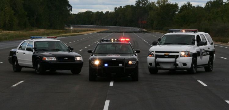 Testing cop cars