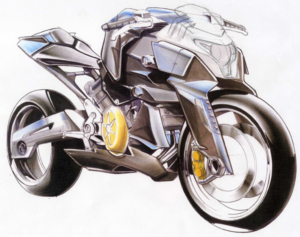 Aprilia FV2 1200 concept bike
