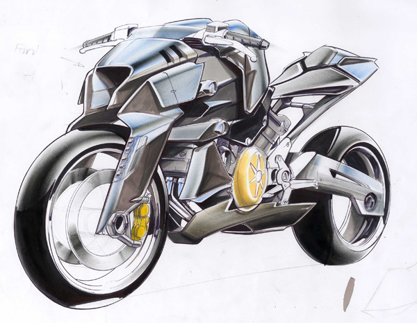 Aprilia FV2 1200 concept bike