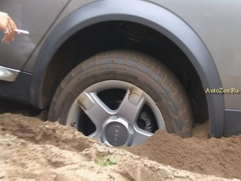 Audi Allroad Stuck