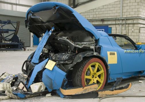 Tesla Roadster Crash Test