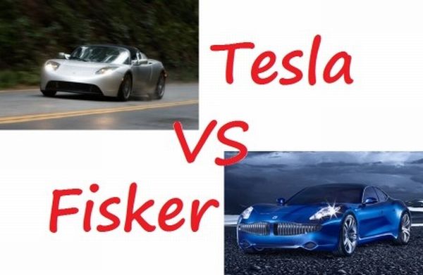 tesla roadster vs fisker