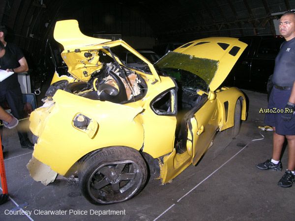 Nick Hogan Toyota Supra serious crash
