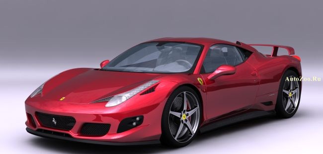 3d тюнинг ferrari 458 italia