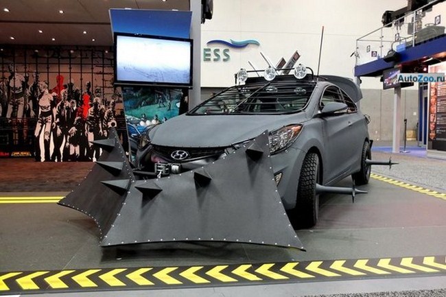 Бронированный концепт на базе Hyundai Elantra для зомби-апокалипсиса