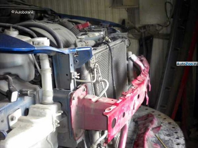 Ремонт восстановление разбитого Mitsubishi Lancer X