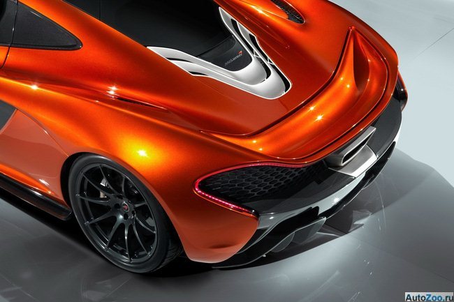 первые фотографии концепта McLaren P1