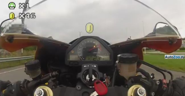 Мотоциклист ненавидит полицейские радары определения скорости