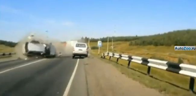 Подборка автомобильных аварий и ДТП на дорогах России
