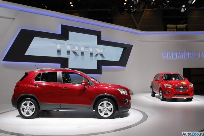 Внедорожник Chevrolet Trax 2013 представлен официально