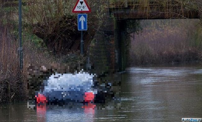 Как утопить Bentley Continental GT во время наводнения