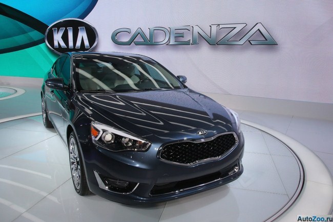 Kia Cadenza 2014 - седан премиум-класса 11