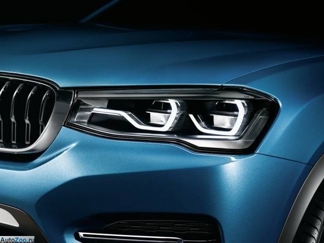 Фотографии BMW X4 - новый дизайн передних фар