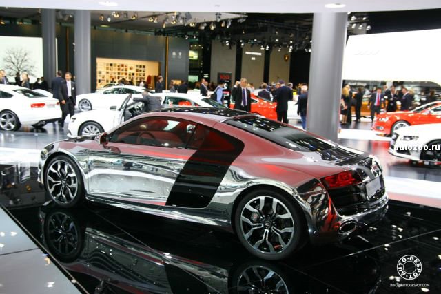 Audi r8 Chrome